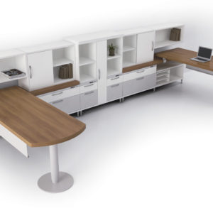 Cantilevered Surfaces with Modular Storage Cantilevered Surfaces with Modular Storage