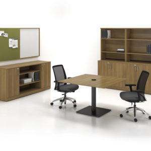 Meeting Table with Markerboard and Tackboard Meeting Table with Markerboard and Tackboard
